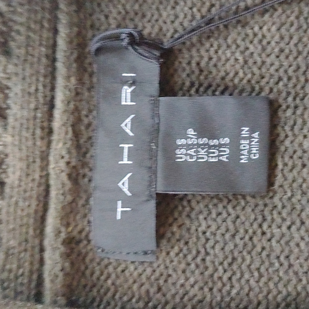 TAHARI LONG OPEN CARDIGAN WITH POCKETS NWT - Picture 5 of 8
